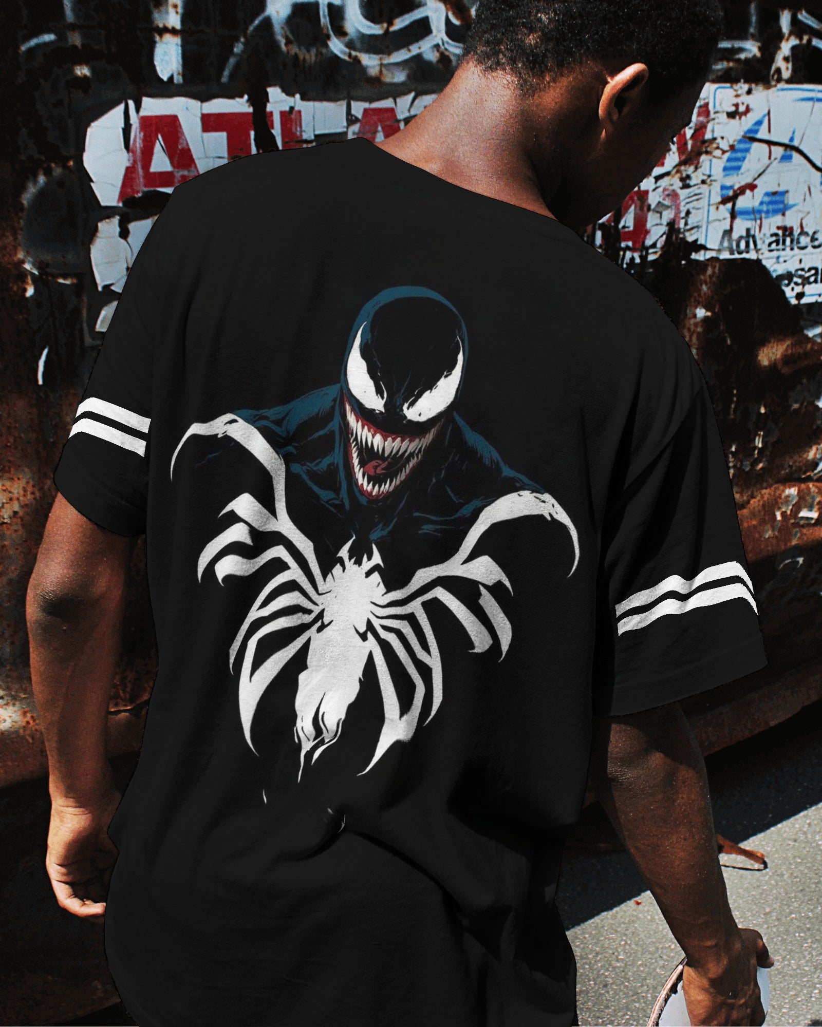 Unisex AOP Oversized Venom Tee