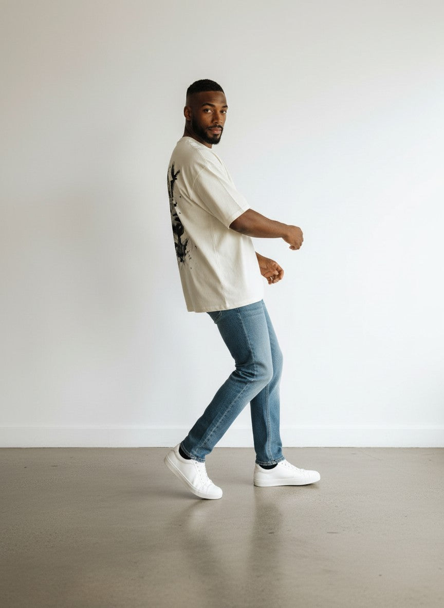 Gritted Ascend Official Oversized Terry Tee