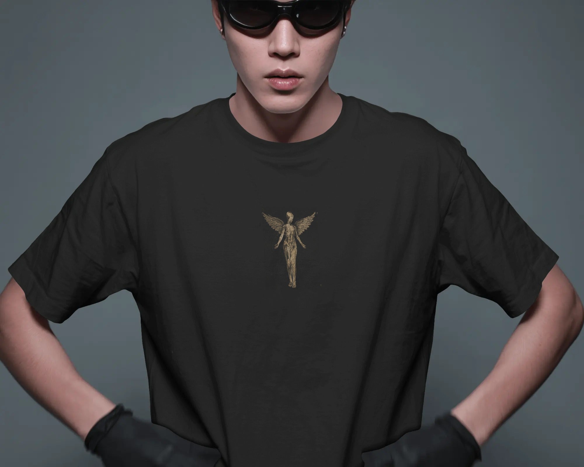 Unisex AOP Nirvana Oversized Tee