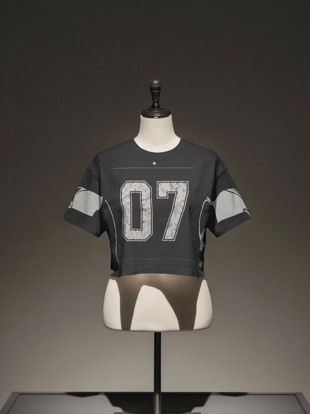 AOP Jersey Crop Top