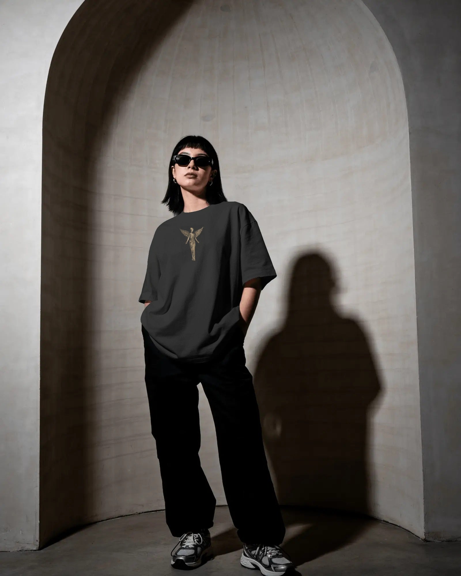 Unisex AOP Nirvana Oversized Tee