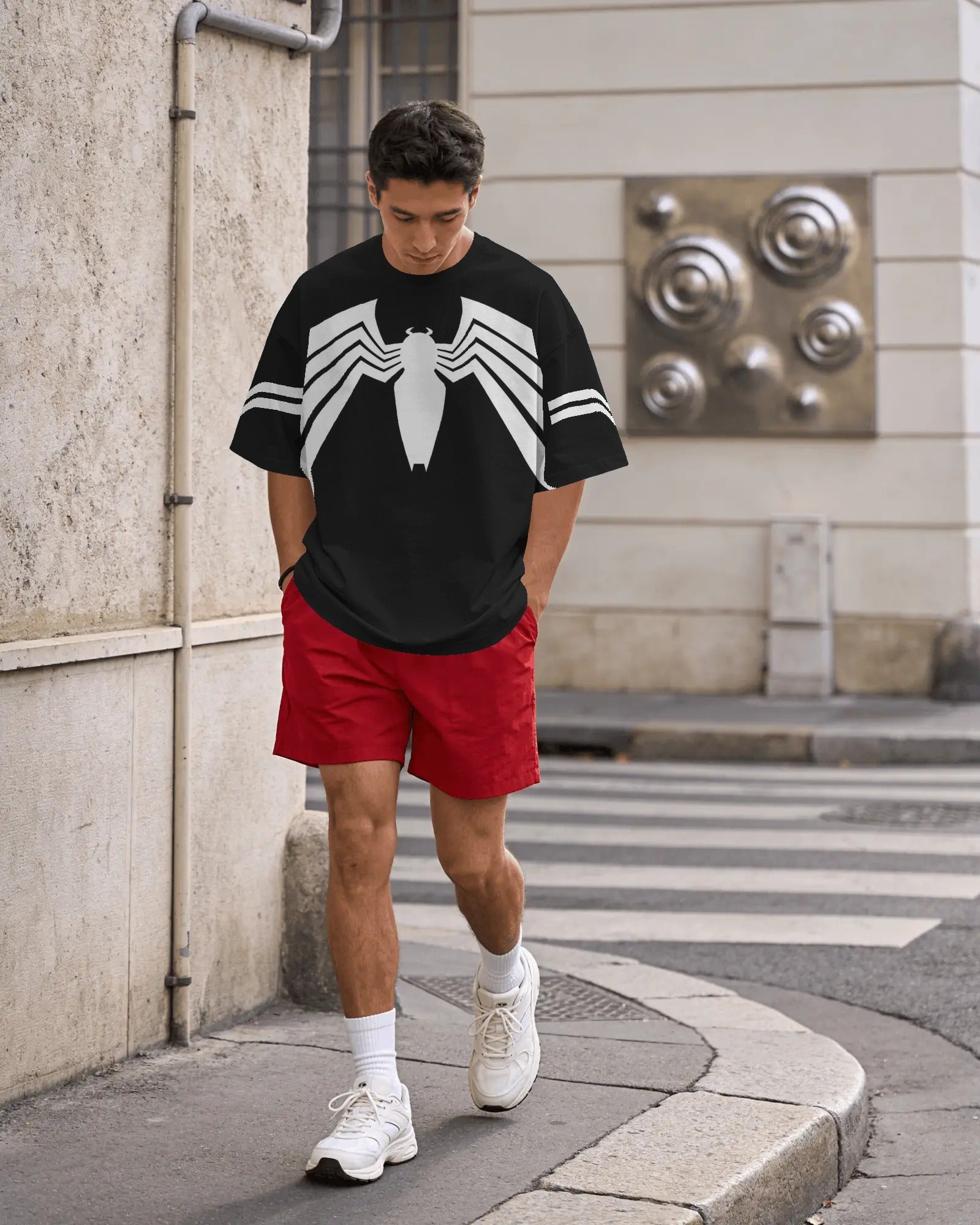 Unisex AOP Oversized Venom Tee